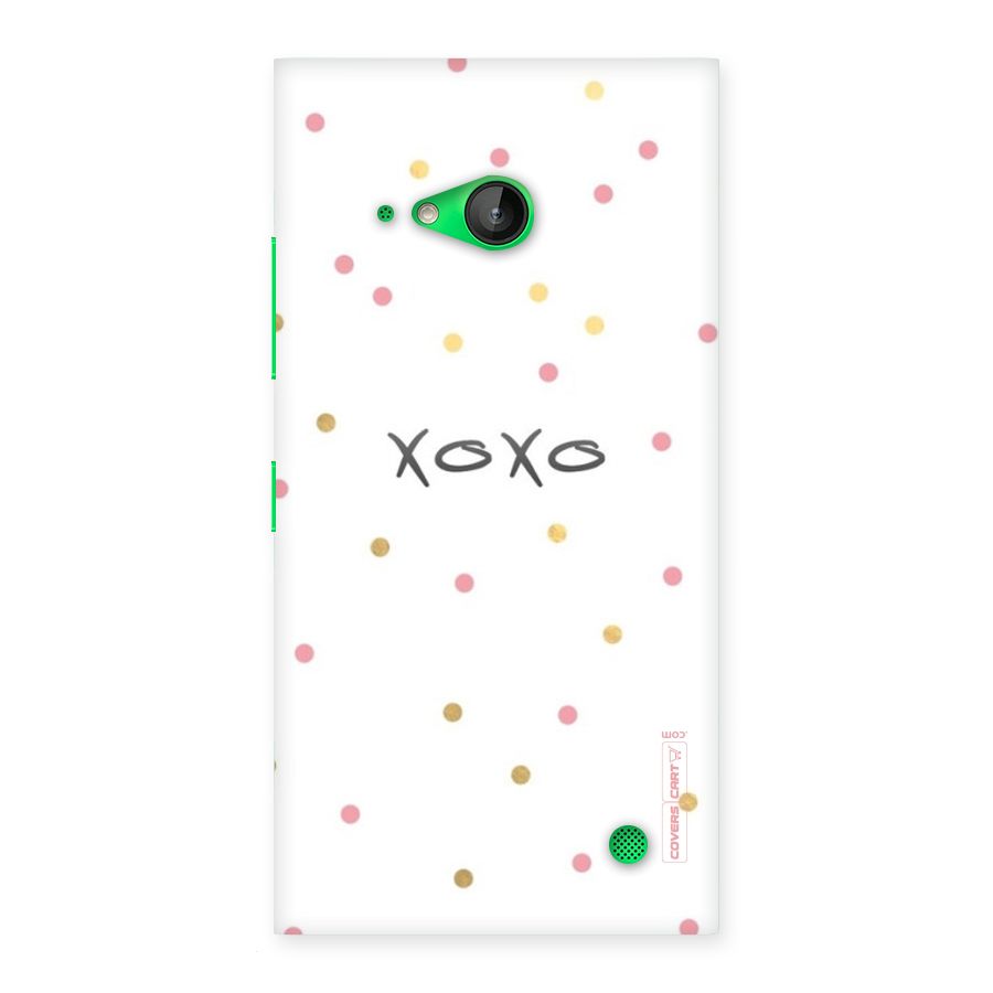 Polka Hugs Back Case for Lumia 730