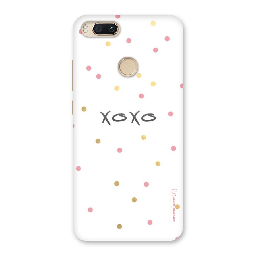Polka Hugs Back Case for Mi A1