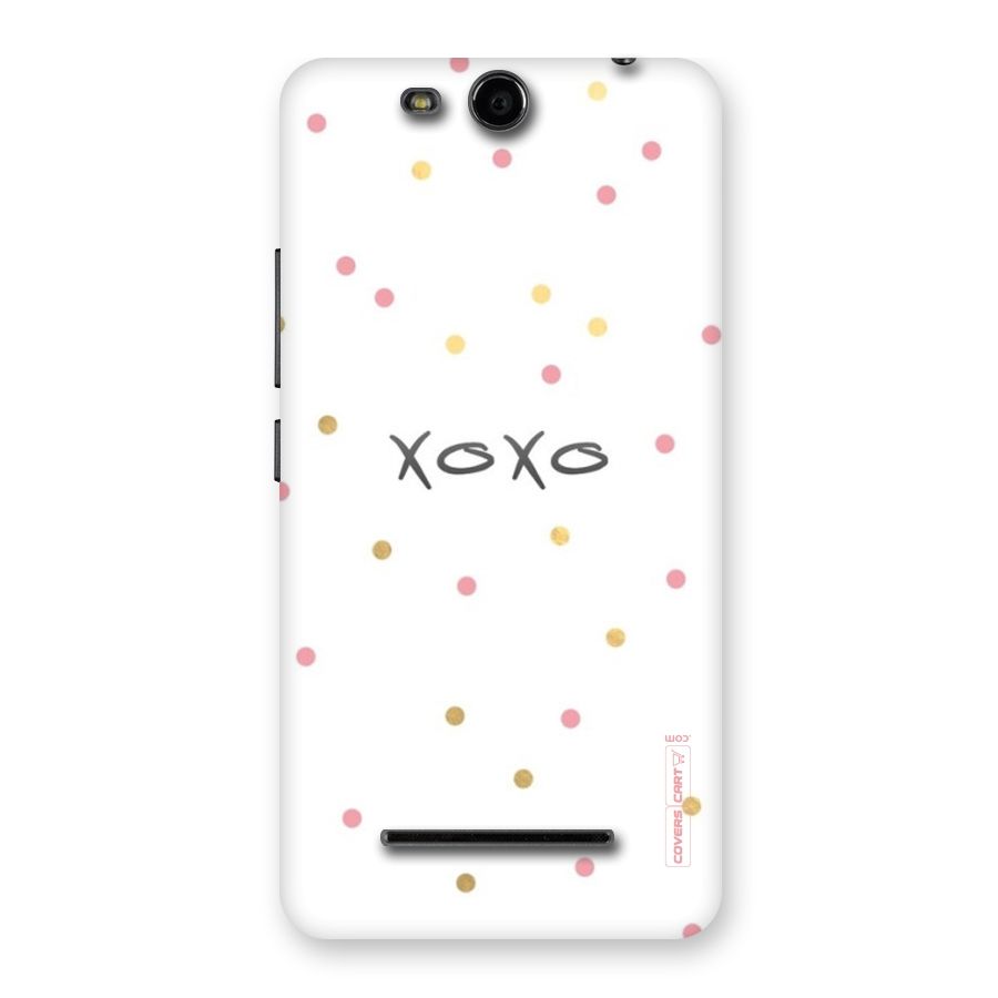Polka Hugs Back Case for Micromax Canvas Juice 3 Q392