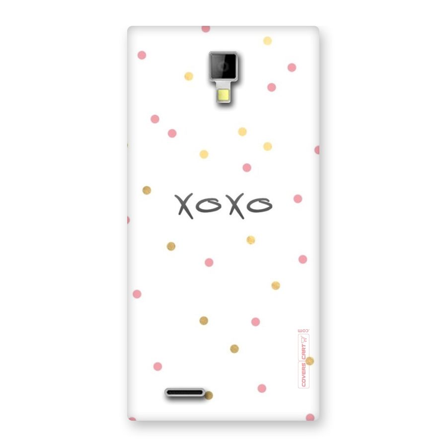 Polka Hugs Back Case for Micromax Canvas Xpress A99