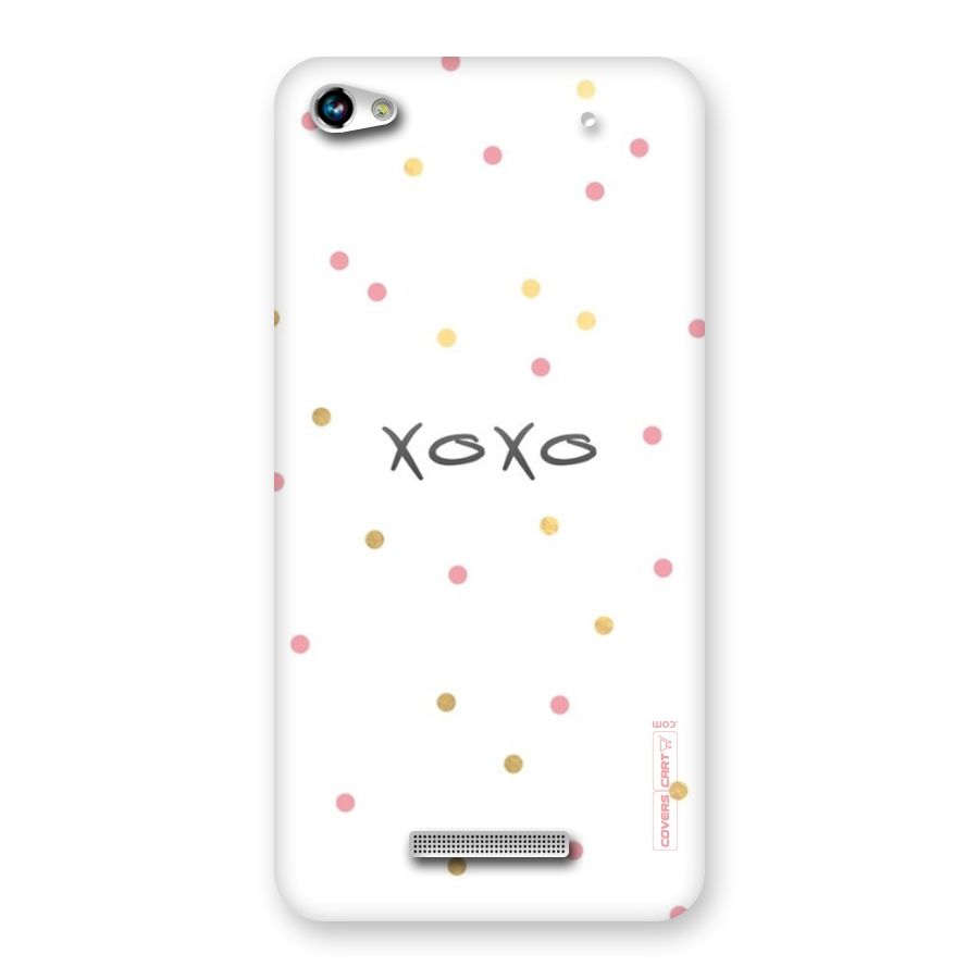 Polka Hugs Back Case for Micromax Hue 2