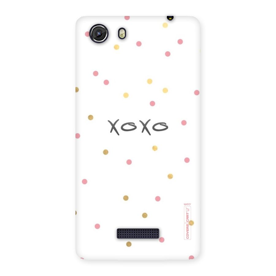 Polka Hugs Back Case for Micromax Unite 3