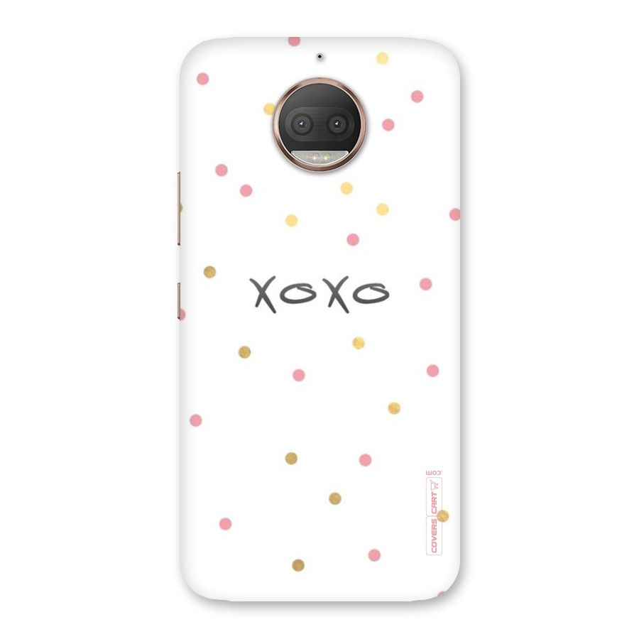Polka Hugs Back Case for Moto G5s Plus