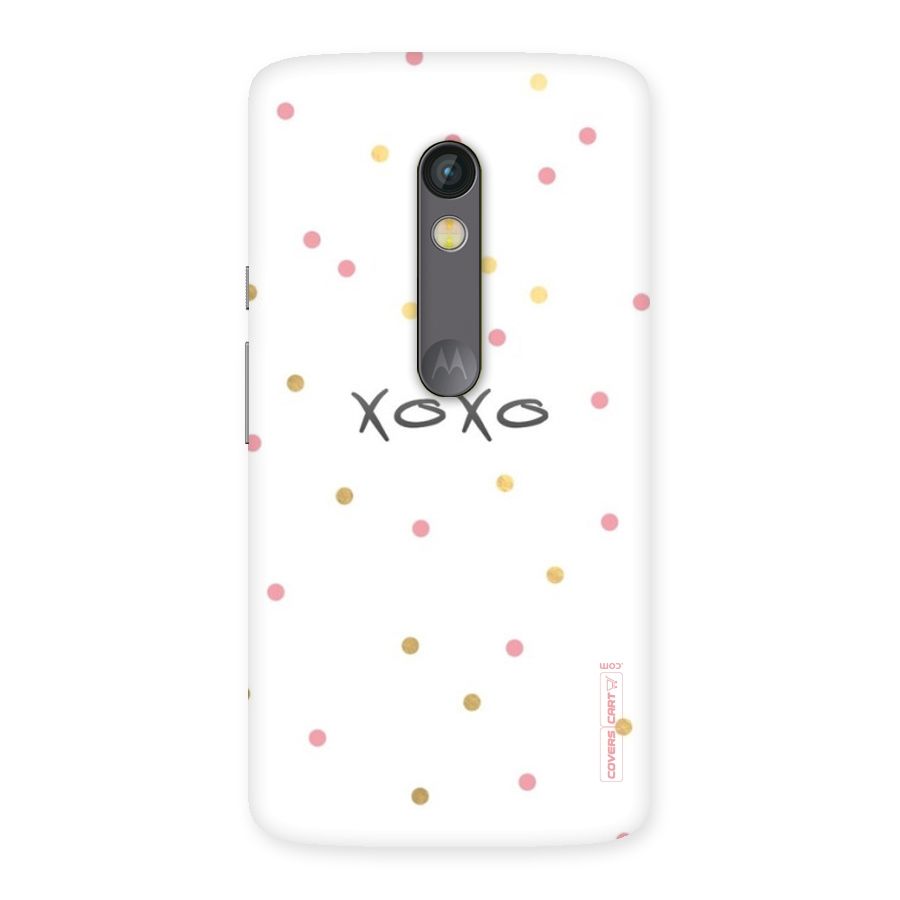 Polka Hugs Back Case for Moto X Play