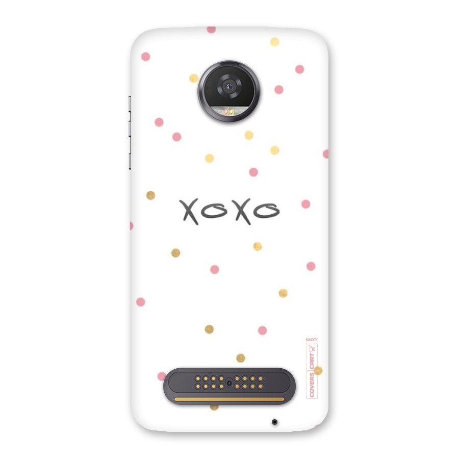 Polka Hugs Back Case for Moto Z2 Play