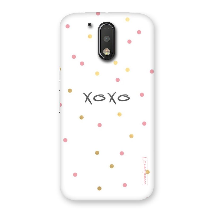 Polka Hugs Back Case for Motorola Moto G4