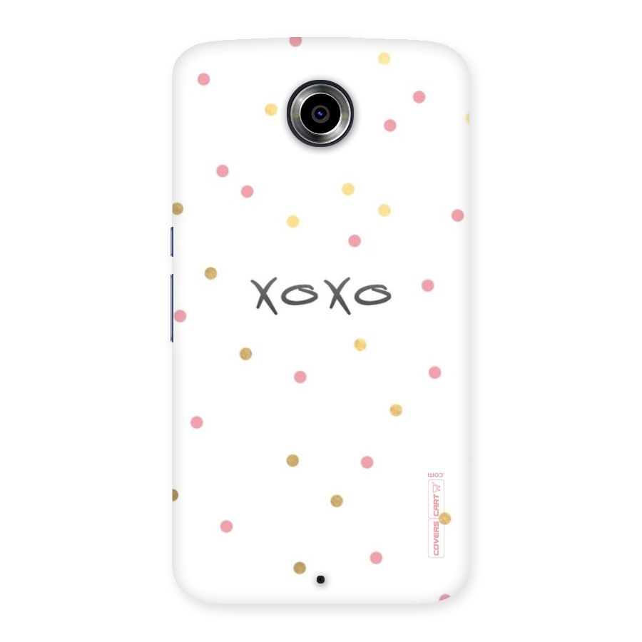 Polka Hugs Back Case for Nexsus 6