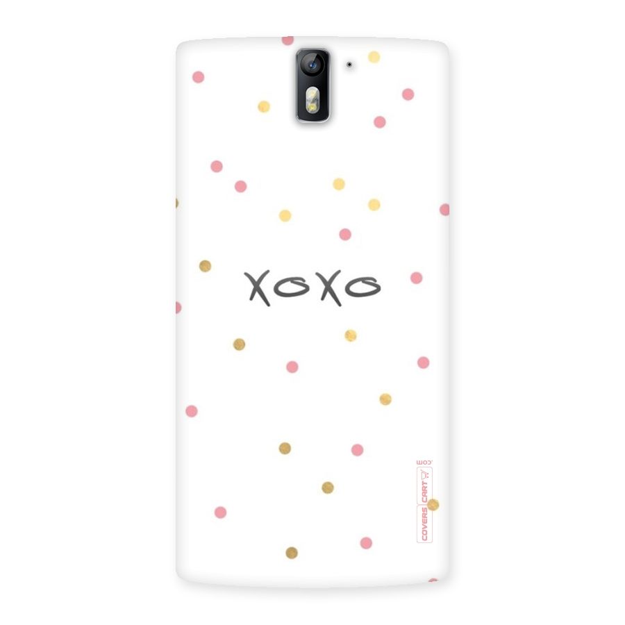 Polka Hugs Back Case for One Plus One