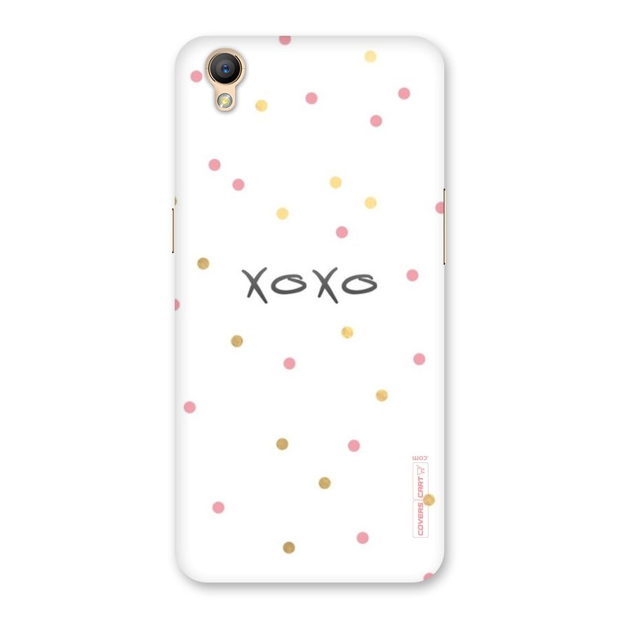 Polka Hugs Back Case for Oppo A37