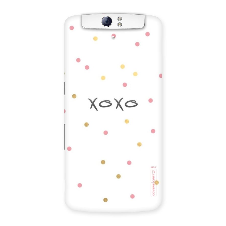 Polka Hugs Back Case for Oppo N1