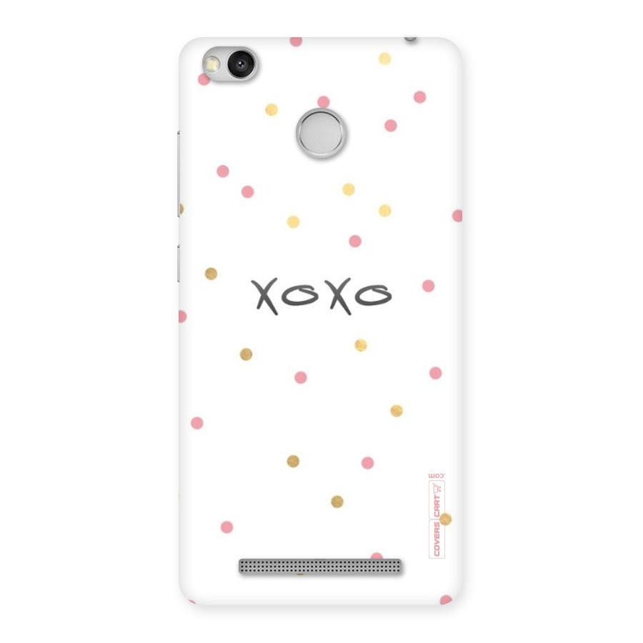 Polka Hugs Back Case for Redmi 3S Prime