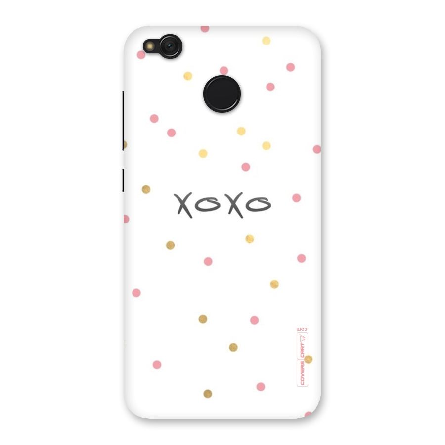 Polka Hugs Back Case for Redmi 4