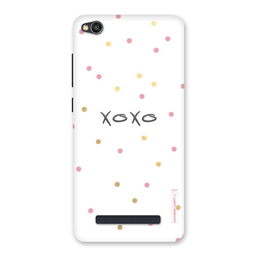 Polka Hugs Back Case for Redmi 4A