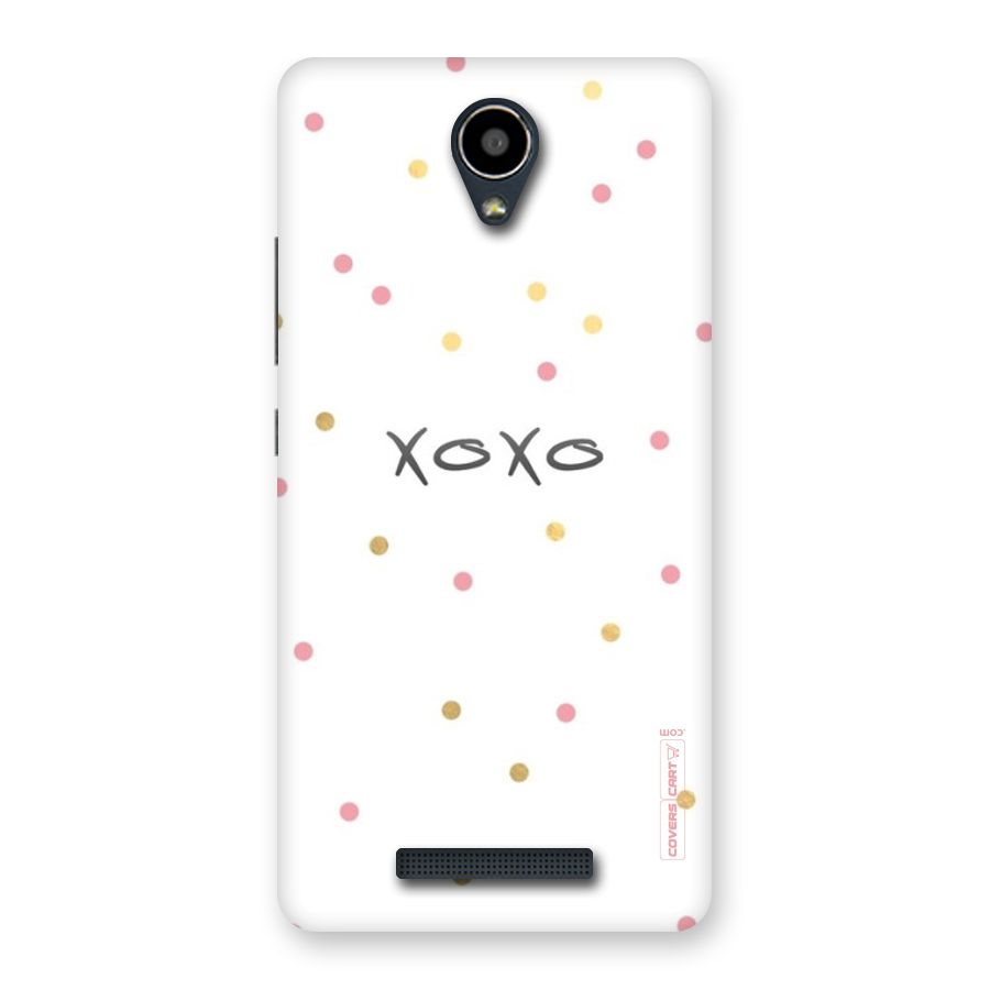 Polka Hugs Back Case for Redmi Note 2