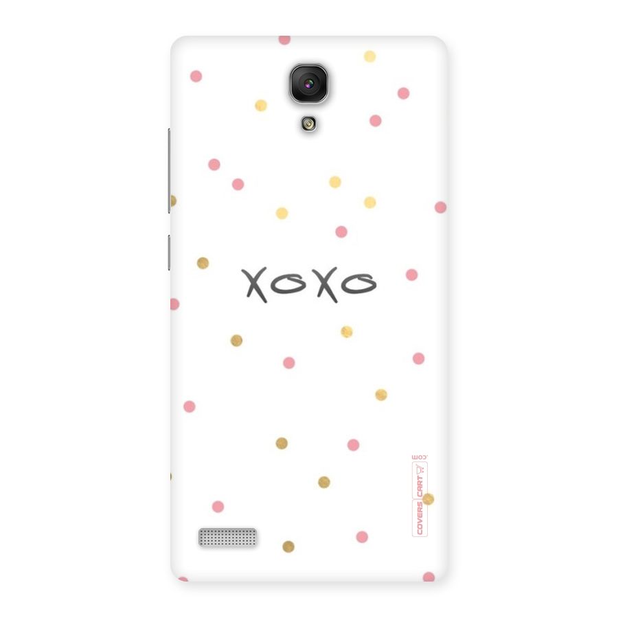 Polka Hugs Back Case for Redmi Note Prime