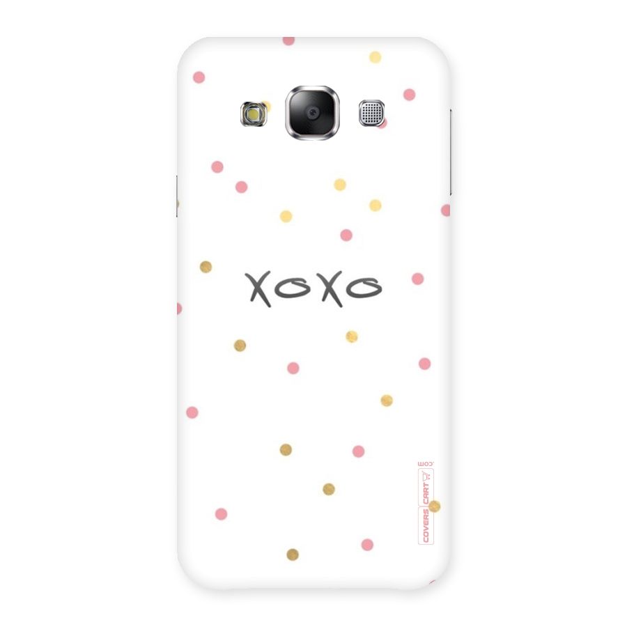 Polka Hugs Back Case for Samsung Galaxy E5