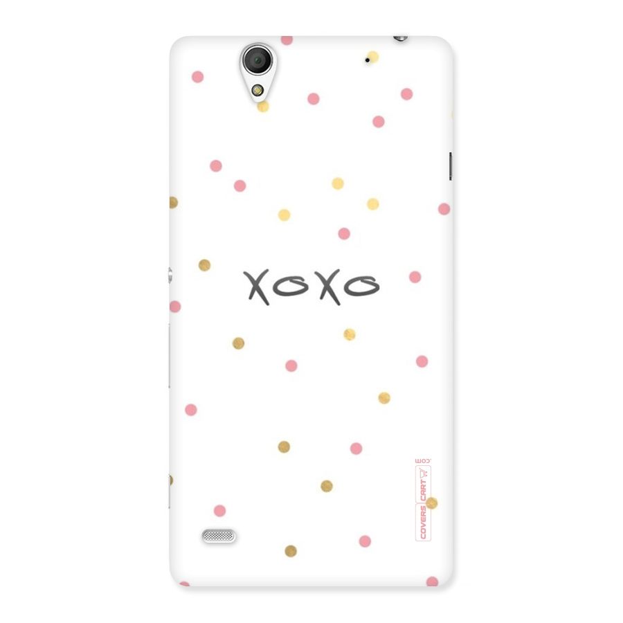 Polka Hugs Back Case for Sony Xperia C4