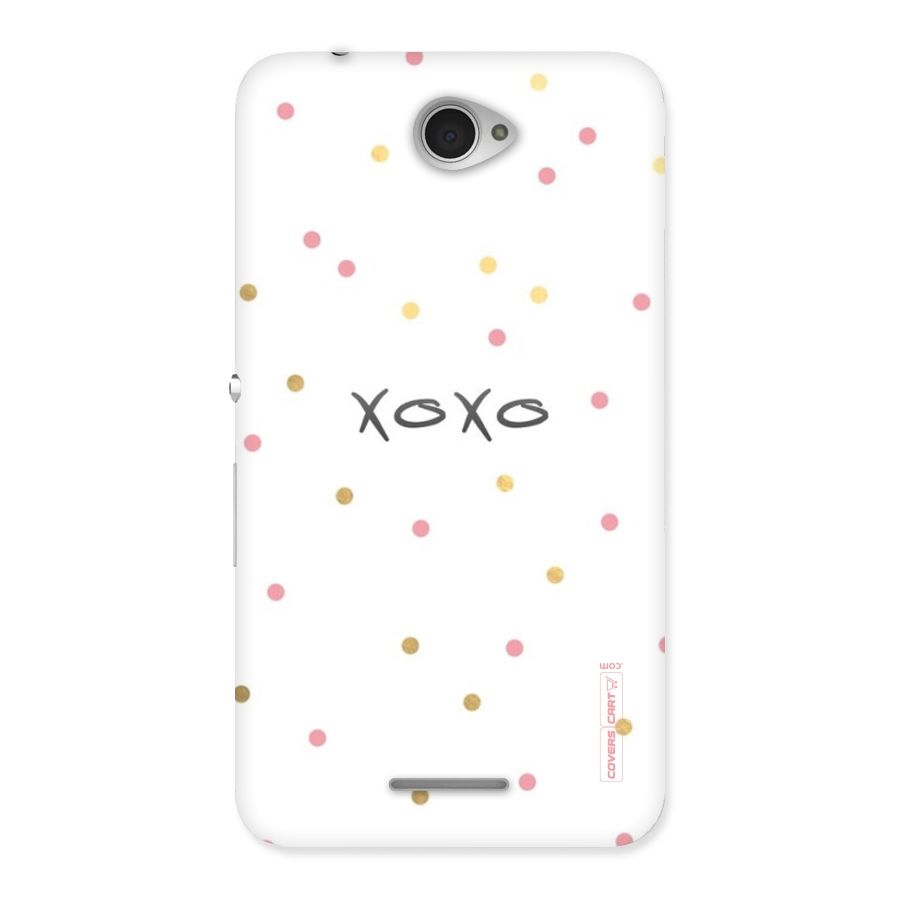Polka Hugs Back Case for Sony Xperia E4