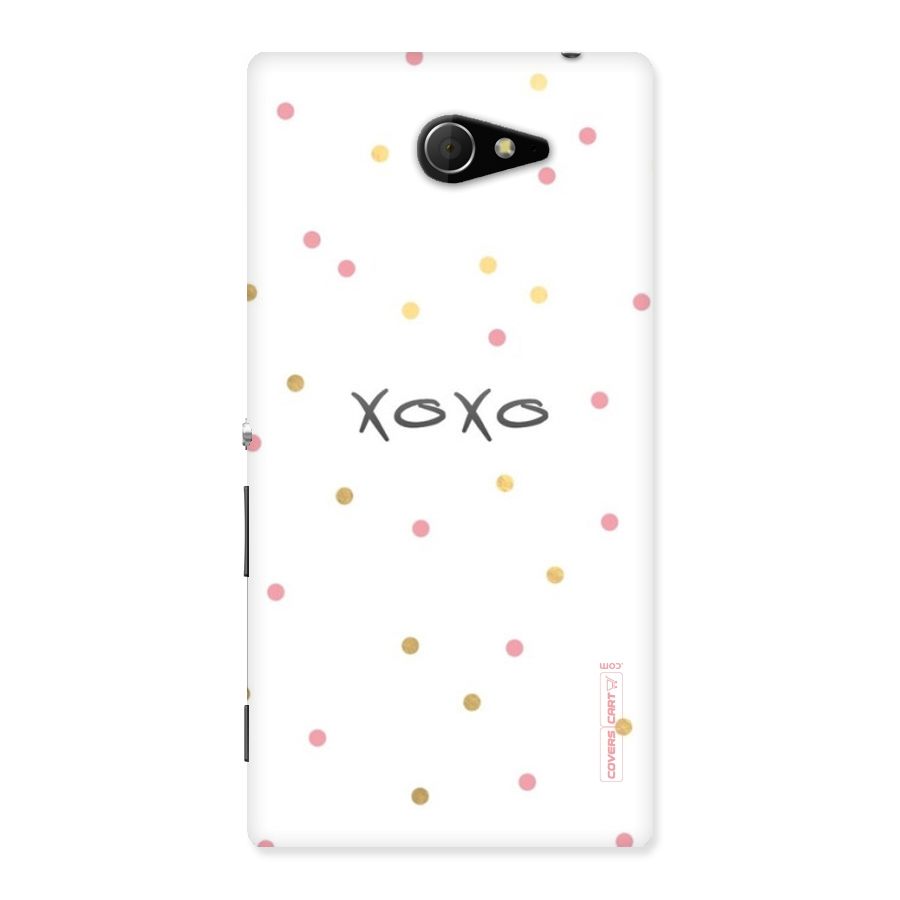 Polka Hugs Back Case for Sony Xperia M2