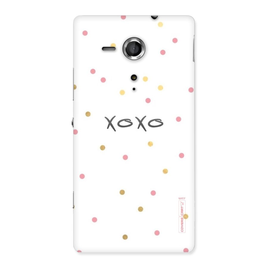 Polka Hugs Back Case for Sony Xperia SP