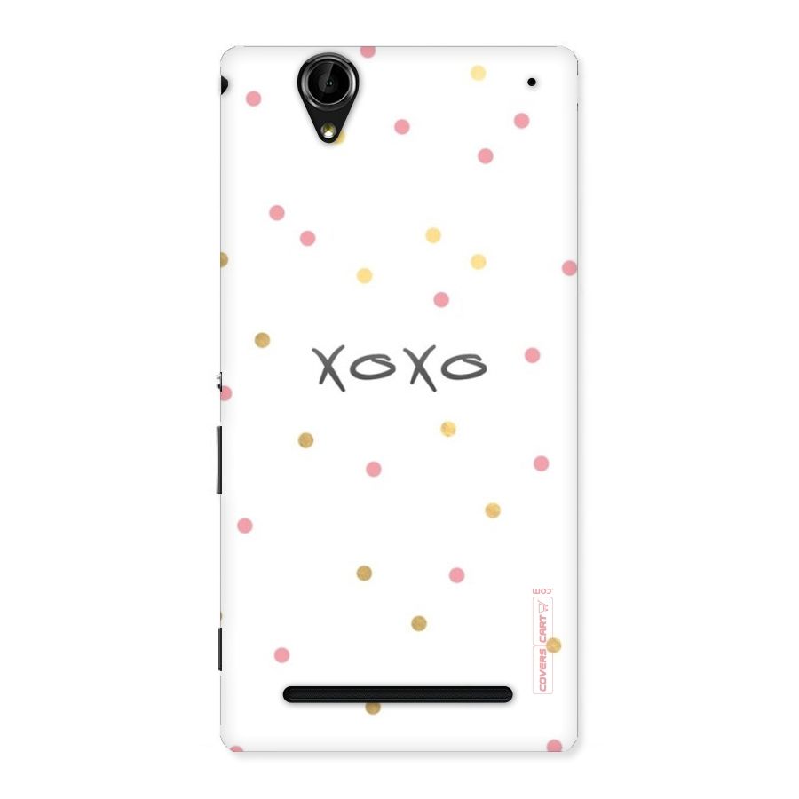 Polka Hugs Back Case for Sony Xperia T2