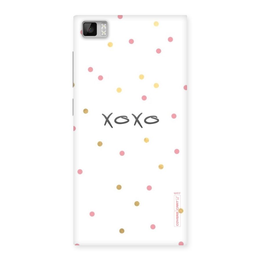 Polka Hugs Back Case for Xiaomi Mi3