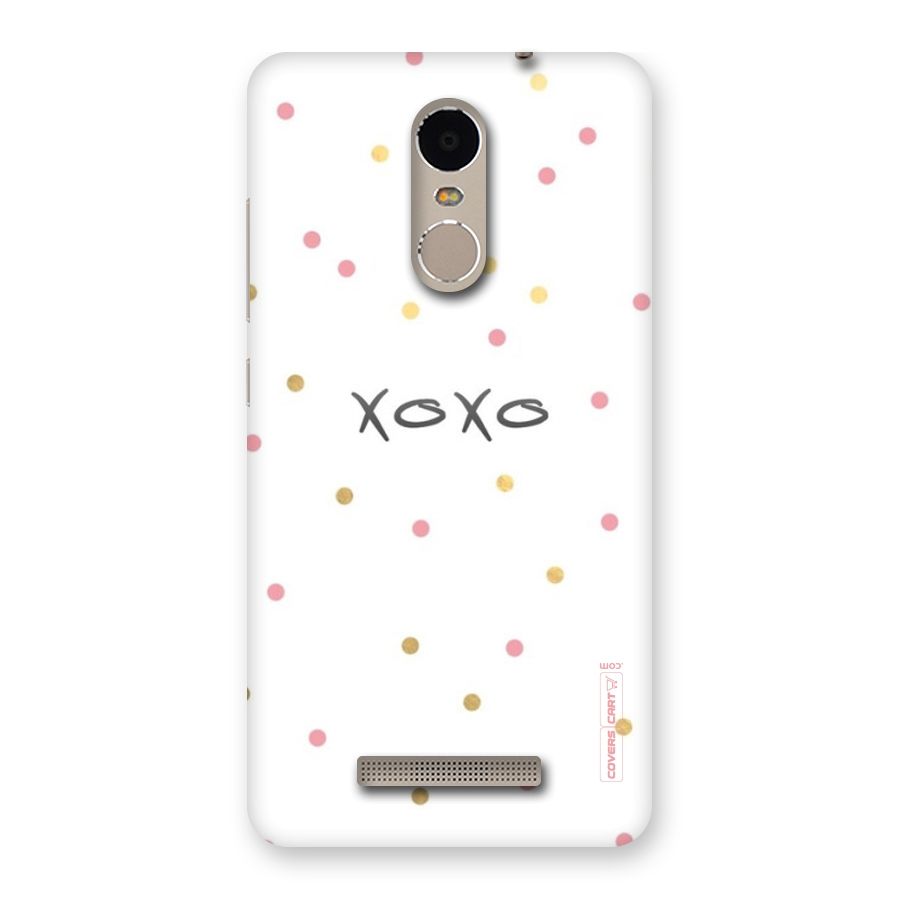 Polka Hugs Back Case for Xiaomi Redmi Note 3