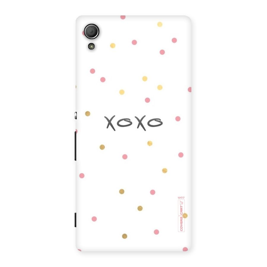 Polka Hugs Back Case for Xperia Z4