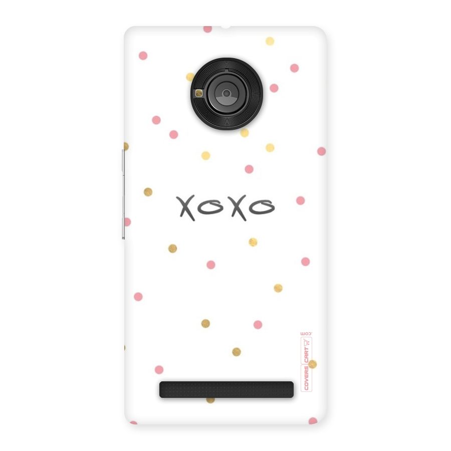 Polka Hugs Back Case for Yu Yunique