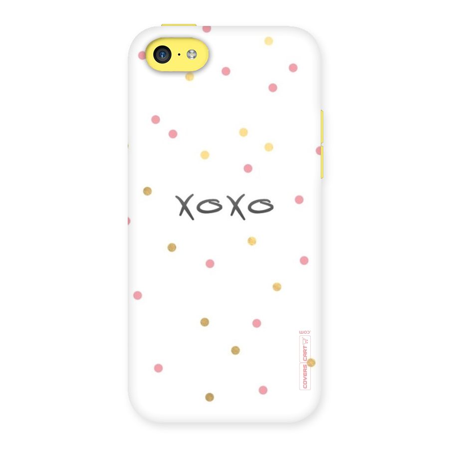 Polka Hugs Back Case for iPhone 5C