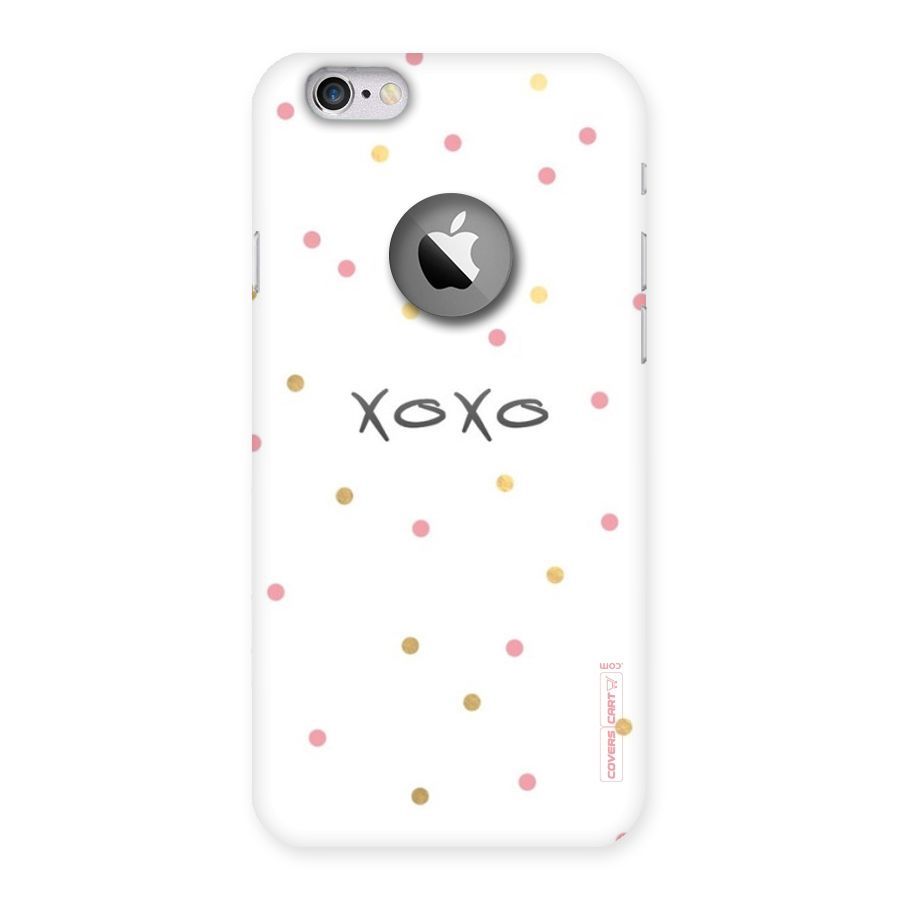 Polka Hugs Back Case for iPhone 6 Logo Cut