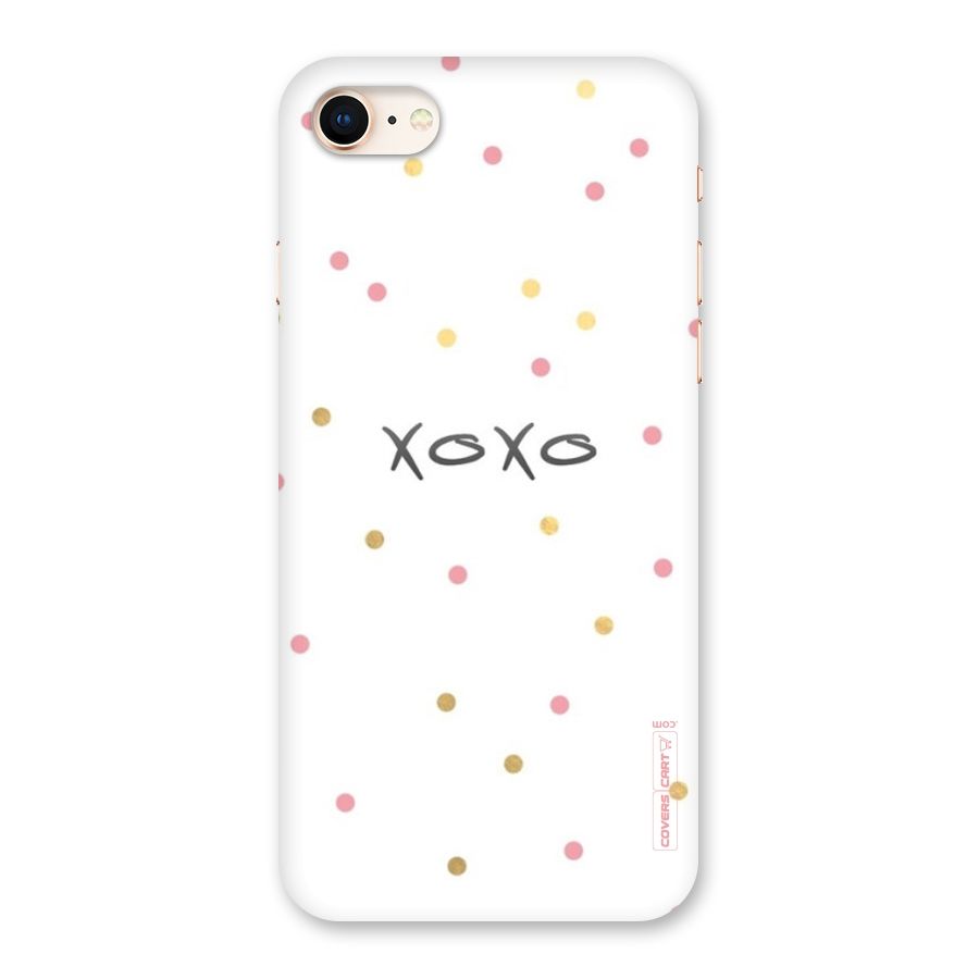 Polka Hugs Back Case for iPhone 8