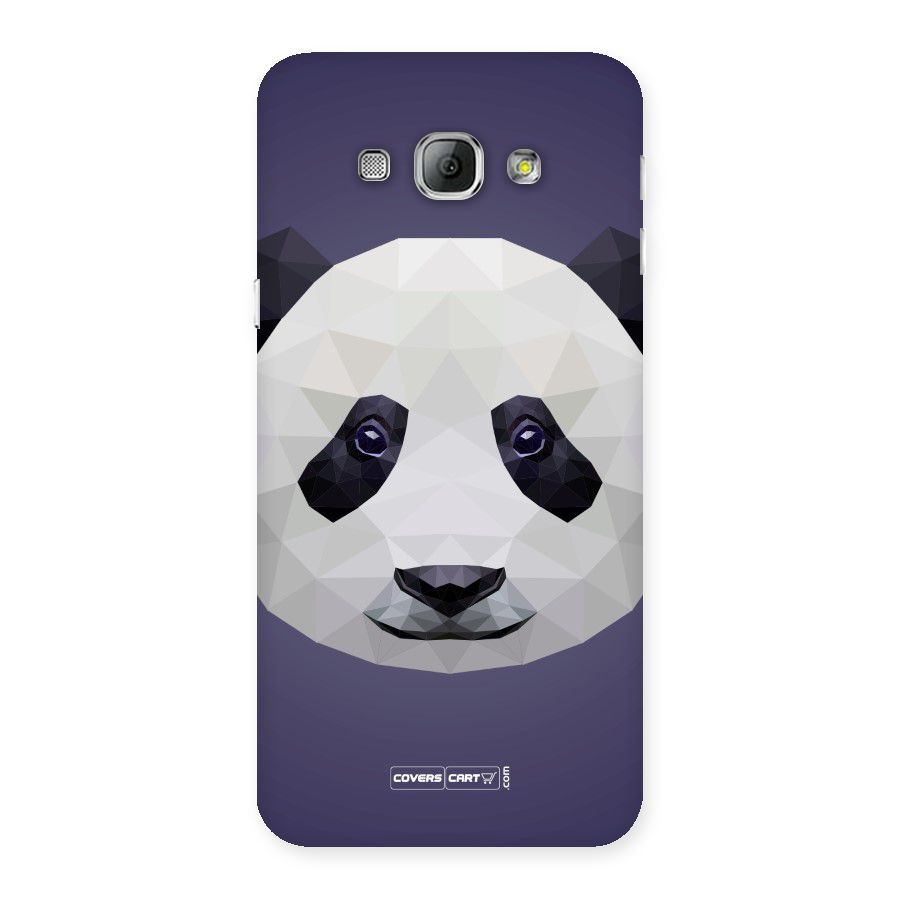 Polygon Panda Back Case for Galaxy A8
