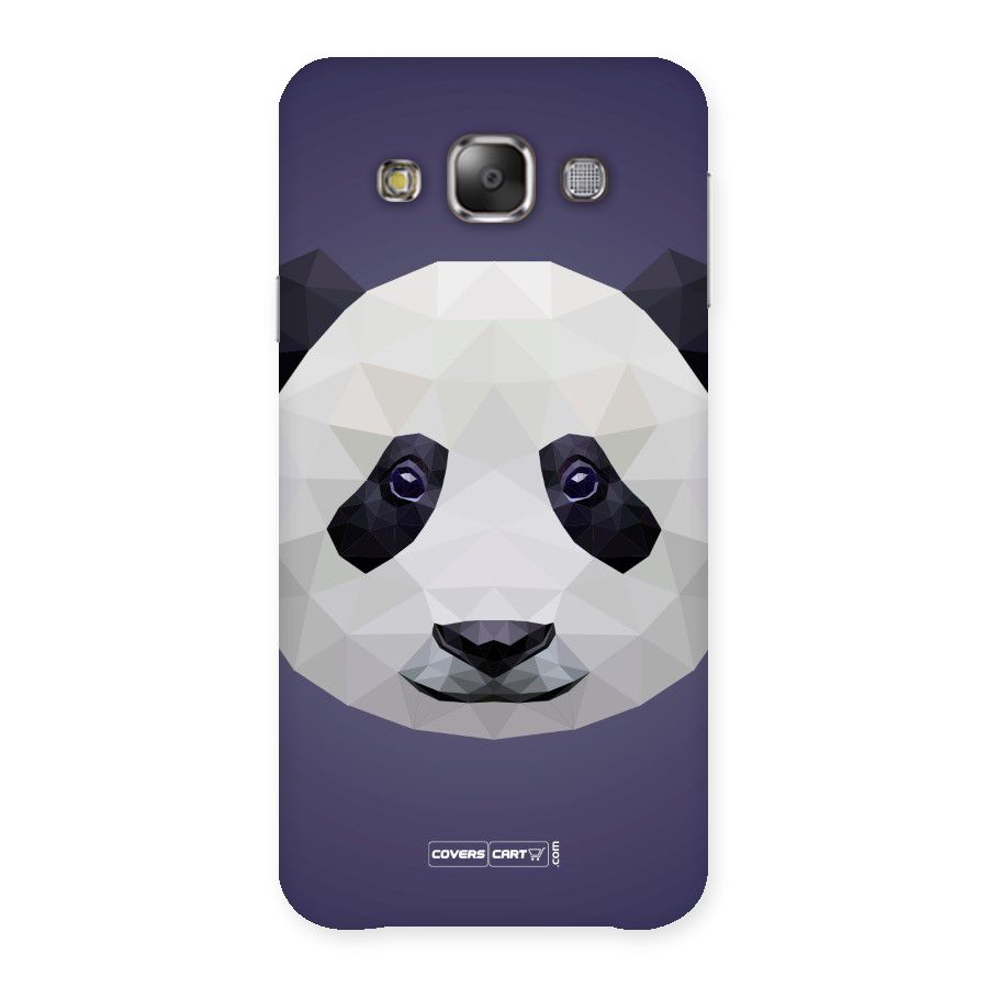 Polygon Panda Back Case for Galaxy E7