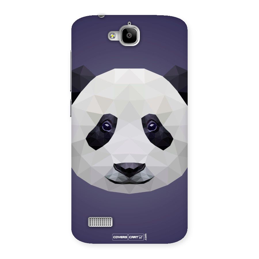 Polygon Panda Back Case for Honor Holly