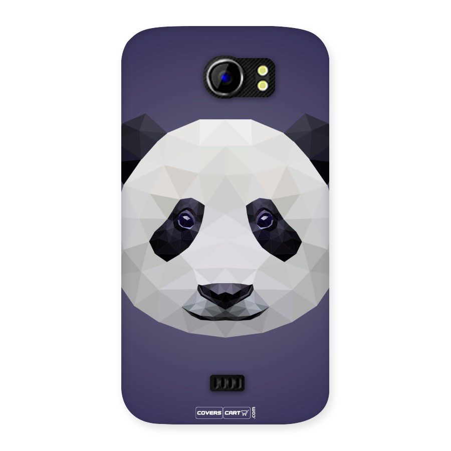 Polygon Panda Back Case for Micromax Canvas 2 A110