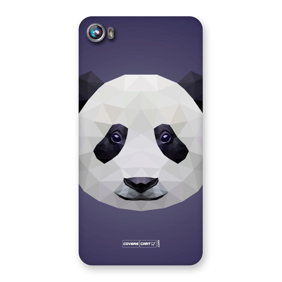 Polygon Panda Back Case for Micromax Canvas Fire 4 A107
