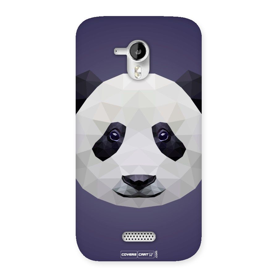Polygon Panda Back Case for Micromax Canvas HD A116