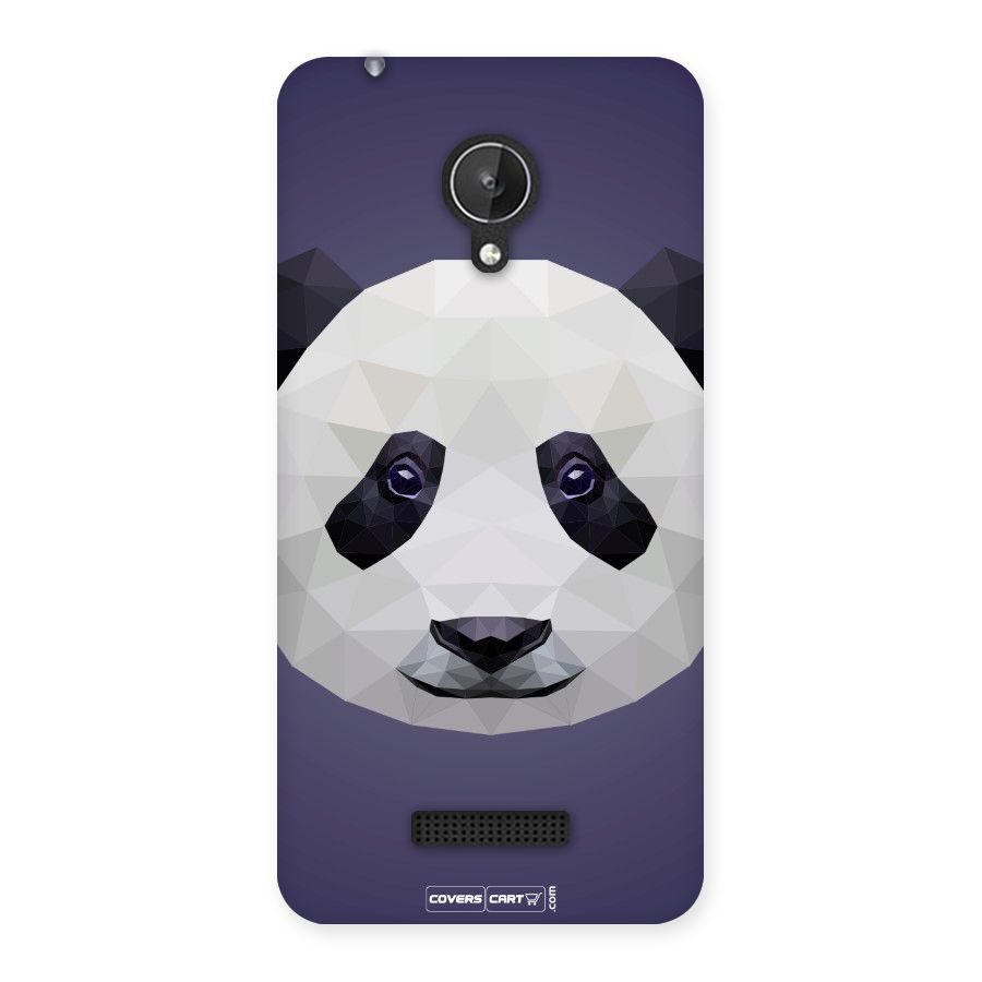 Polygon Panda Back Case for Micromax Canvas Spark Q380