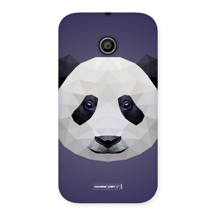 Polygon Panda Back Case for Moto E