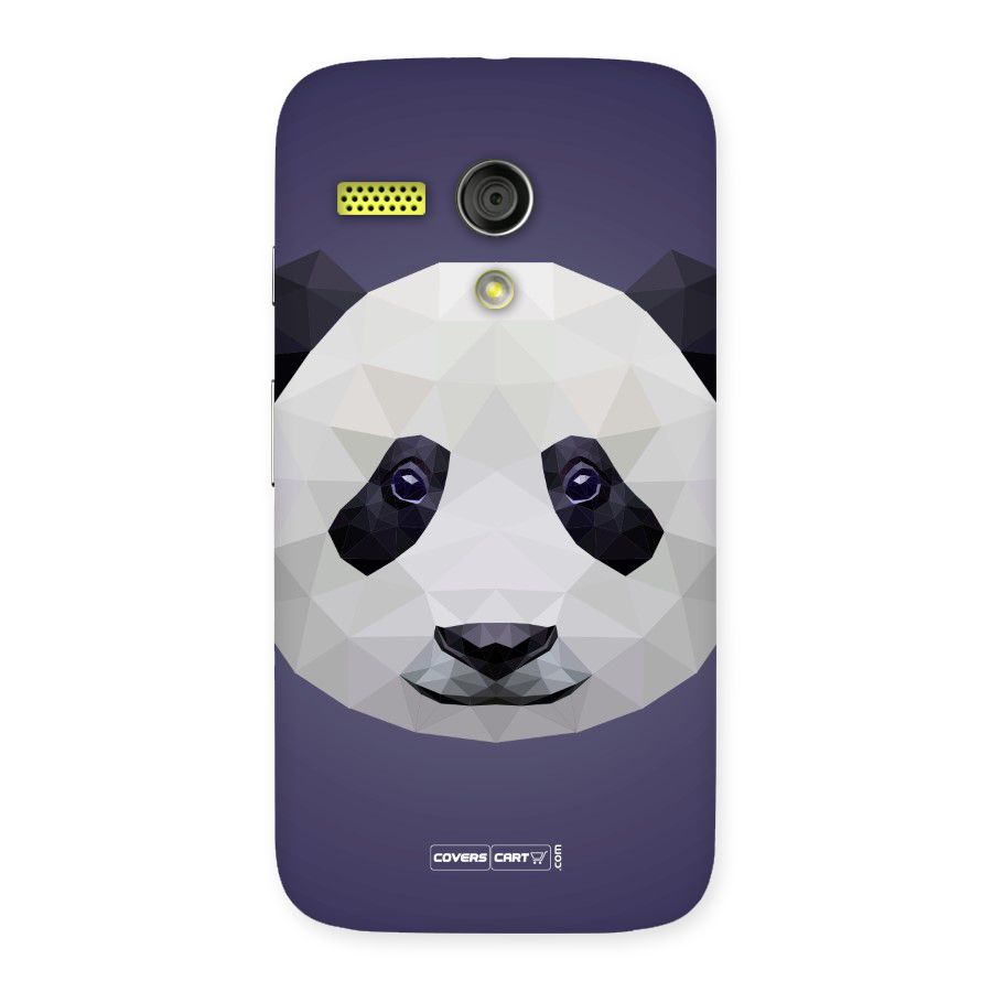 Polygon Panda Back Case for Moto G