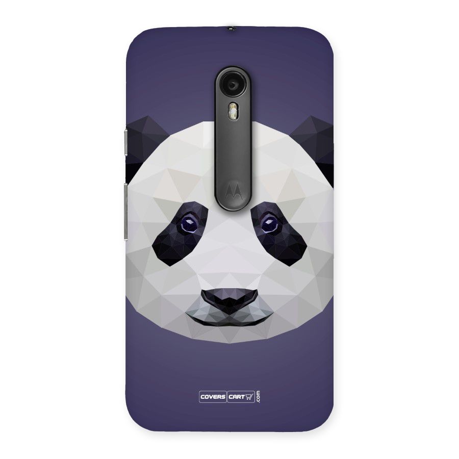 Polygon Panda Back Case for Moto G3