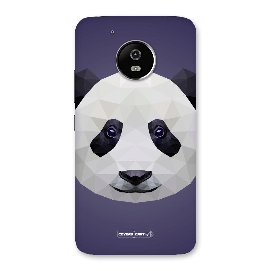 Polygon Panda Back Case for Moto G5