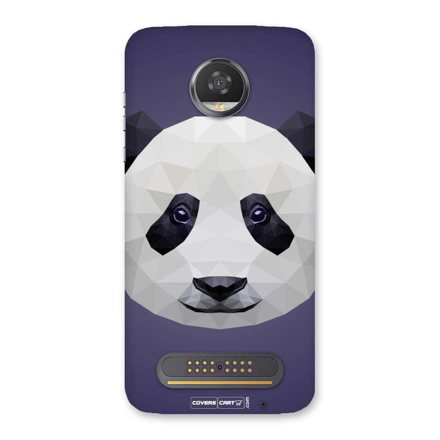Polygon Panda Back Case for Moto Z2 Play