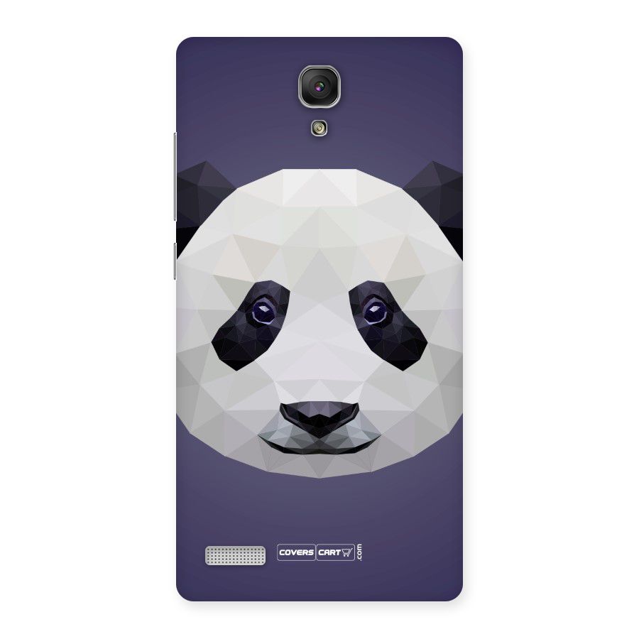 Polygon Panda Back Case for Redmi Note