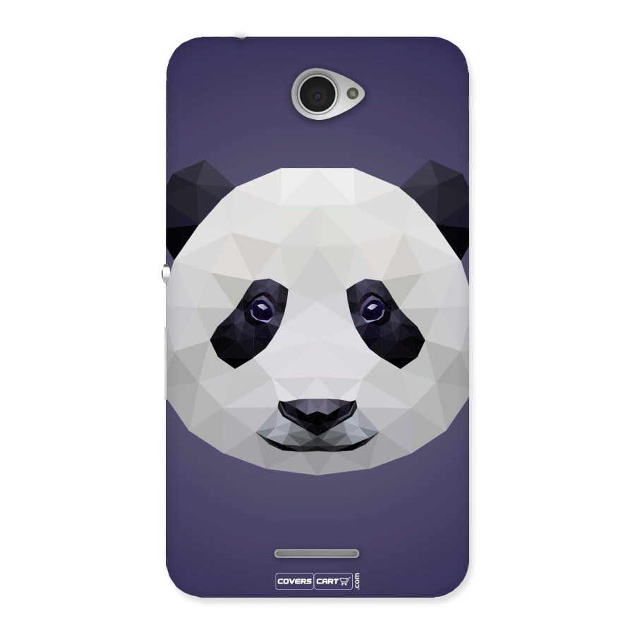 Polygon Panda Back Case for Sony Xperia E4