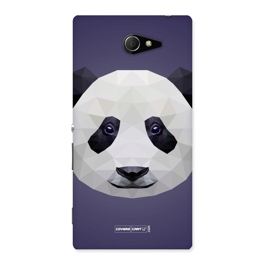 Polygon Panda Back Case for Sony Xperia M2