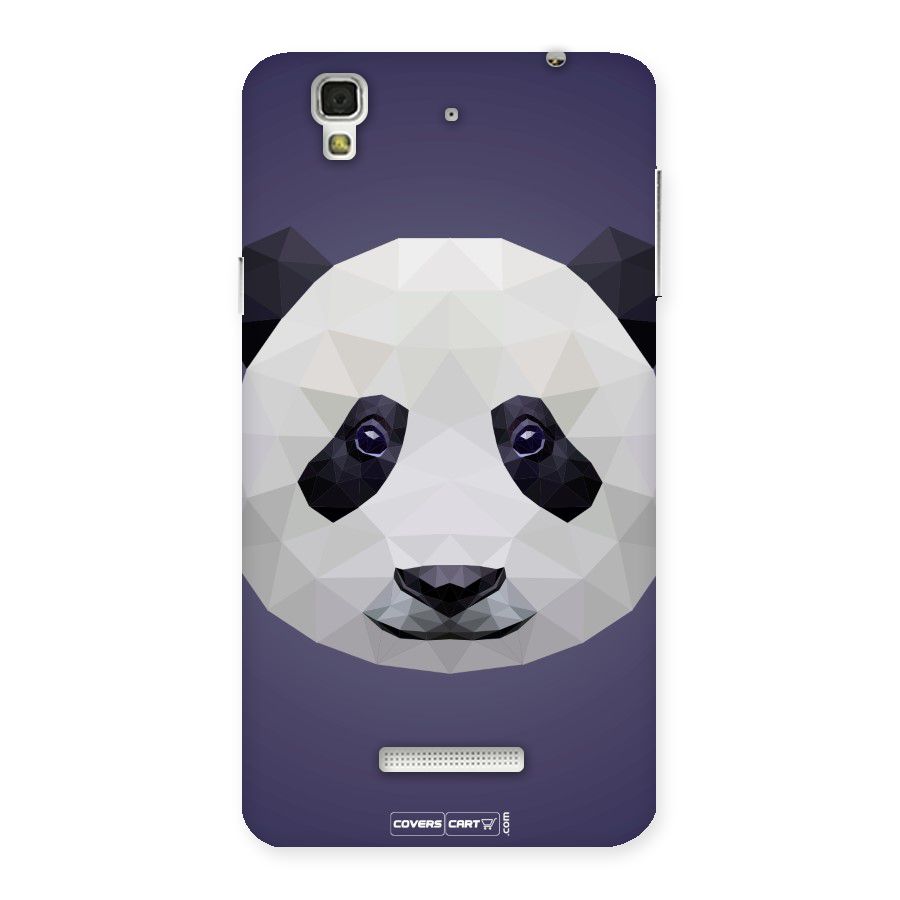 Polygon Panda Back Case for Yu Yureka