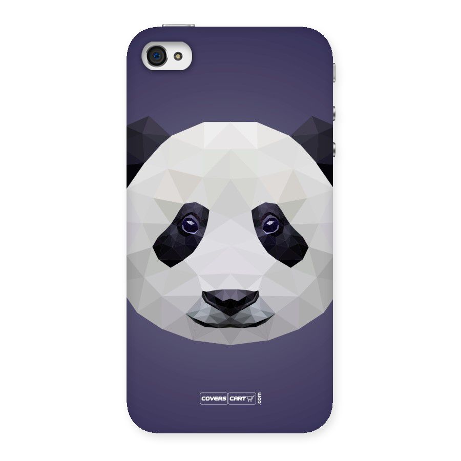 Polygon Panda Back Case for iPhone 4 4s