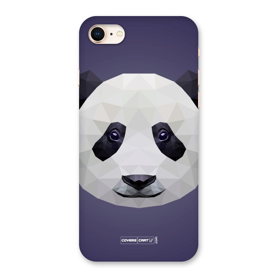 Polygon Panda Back Case for iPhone 8